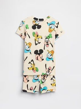 Kids & babyGap × Disney PJ Set Daytona cream mickey friends